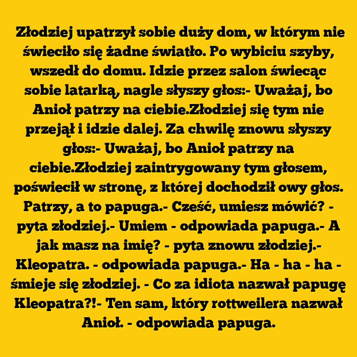 Anioł patrzy na ciebie