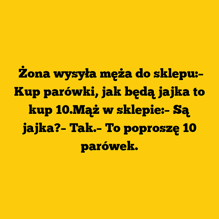 Jajka i parówki