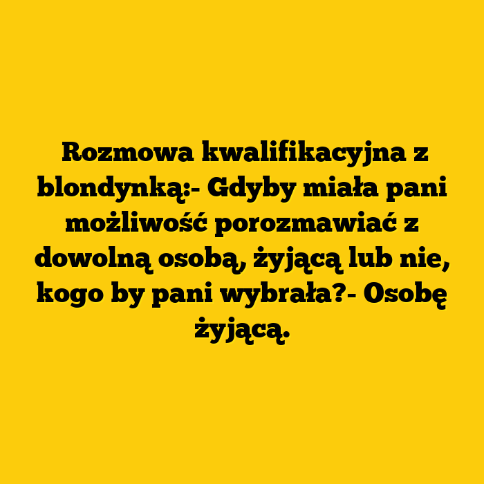 Żyjąca osoba